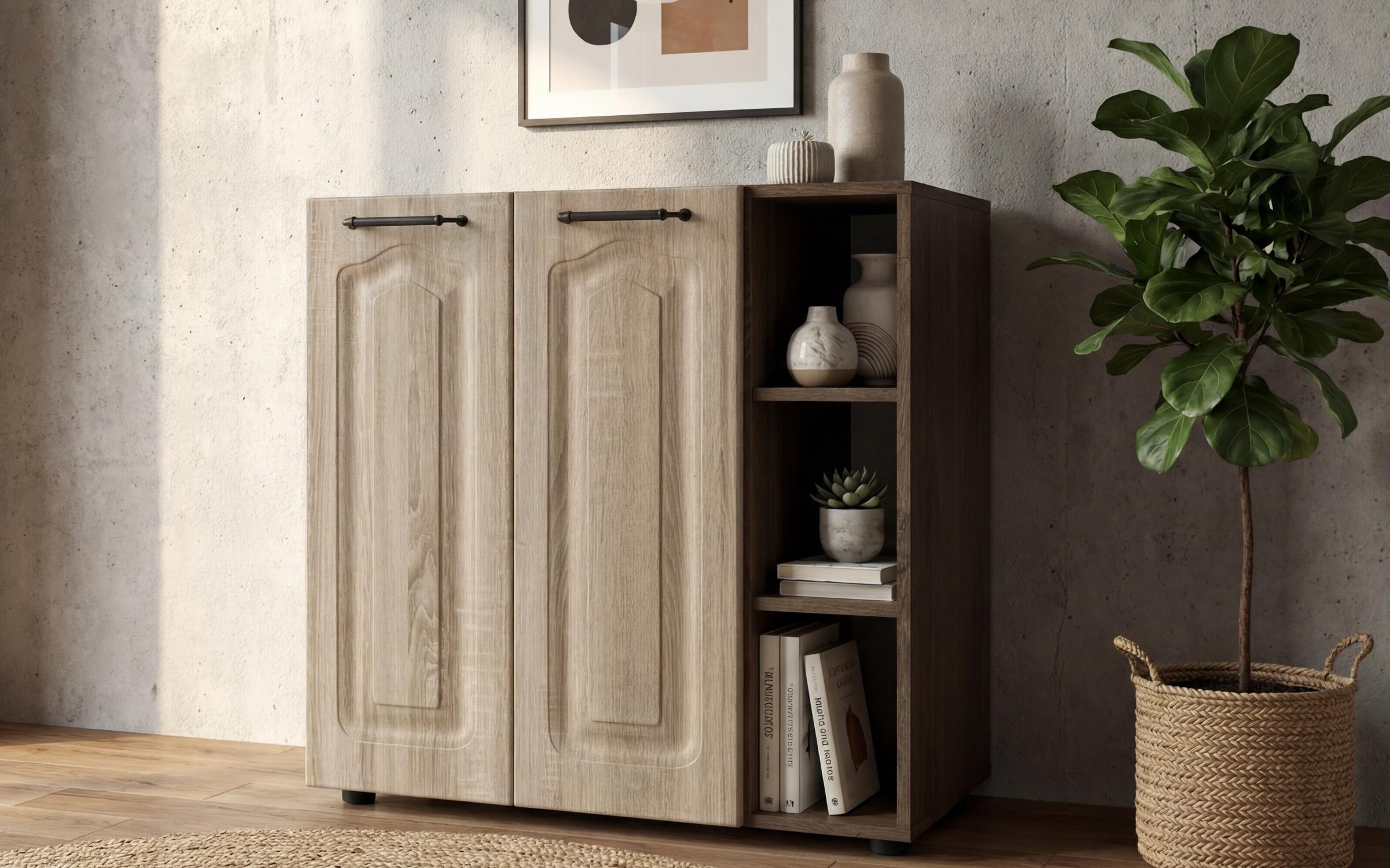 Dresser Nikon, dark Scandinavian oak + Sonoma oak  1